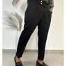 pantalone vita alta nero sartoriale con bottoni oro-0.jpeg