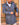 trench sartoriale blu  con cintura