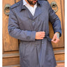 trench sartoriale blu  con cintura fj 21306-0.jpeg