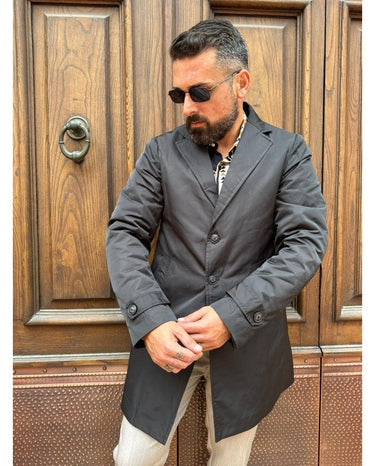 trench sartoriale nero senza cintura q1 fj 21307-0.jpeg
